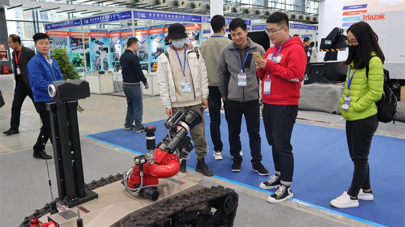 转载－【广播宝鸡·快讯】第二届中国（宝鸡）国际机器人暨智能制造展览会开幕(图7)